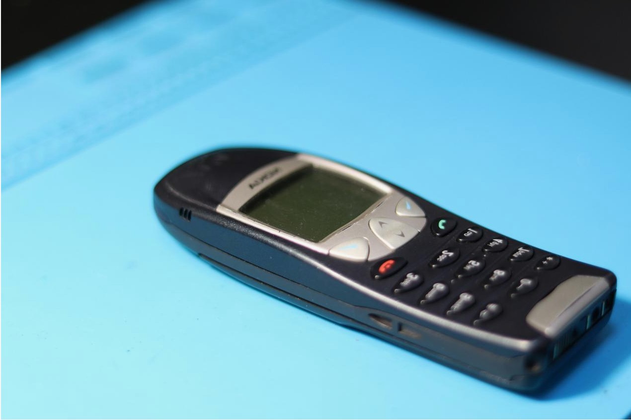 Family using mobile data
